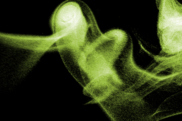 Particle Smoke Photoshop Brushes